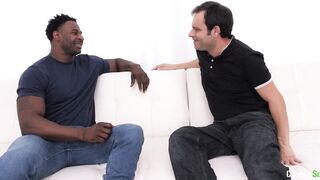 Session's Green Light for Graycee Jax: A Submissive Man Takes on Big Black Cocks Сover